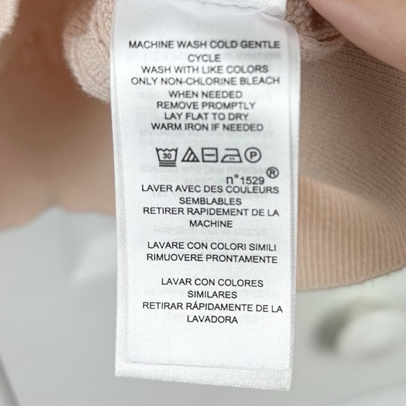 Lauren Ralph Lauren Peach Trevona Short Sleeve Sweater Size Extra Large - Picture 10 of 12